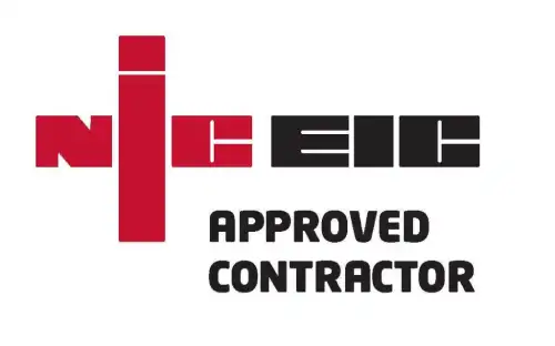 NICEIC logo to show that the Cotswold Electric Heating team are officially recognised as heating solution experts.
